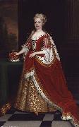Sir Godfrey Kneller Portrait of Caroline Wilhelmina of Brandenburg oil painting